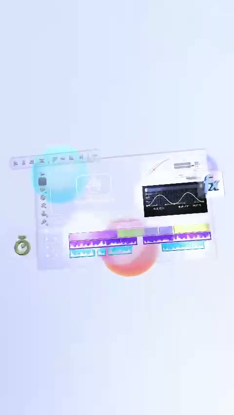 Glass Screen: After Effects template (Organic), motion design video