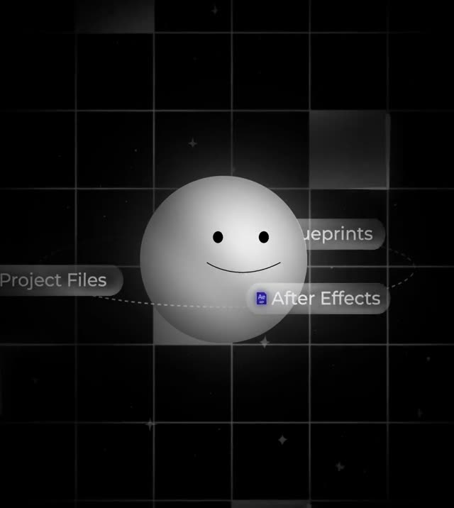 Smiley: After Effects template (Organic), motion design video