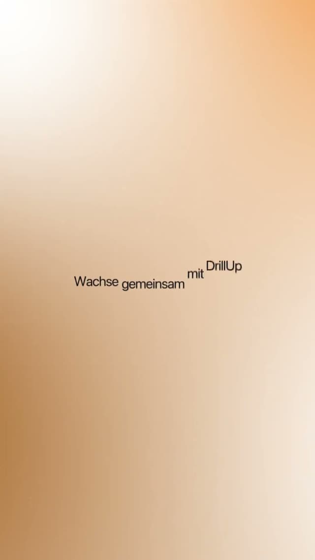 Wachse gemeinsam mit DrillUp: After Effects template (Organic), motion design video
