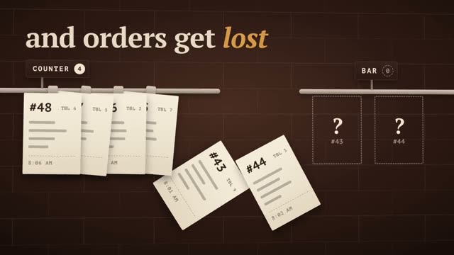 Brewst: KI-generierter Produktfilm für ein Kassensystem für Cafés, Motion-Design-Video im Format 16:9