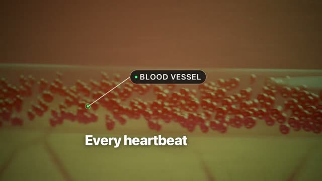Heartbeat: KI-generierter 3D-Werbefilm für eine Smartwatch, eine durchgehende Kamerafahrt durch 3D-Welten im Format 16:9