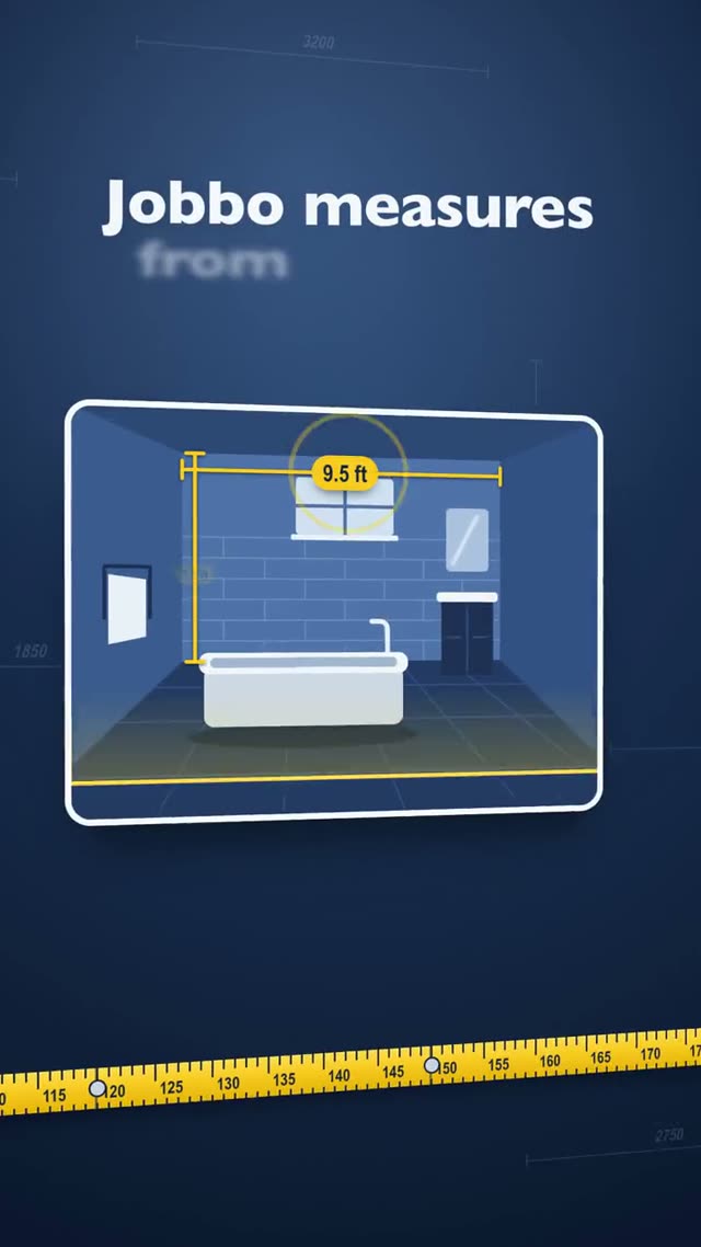 Jobbo: KI-generierter Produktfilm für eine App, die aus einem Baustellenfoto ein Angebot macht, Motion-Design-Video im Format 9:16
