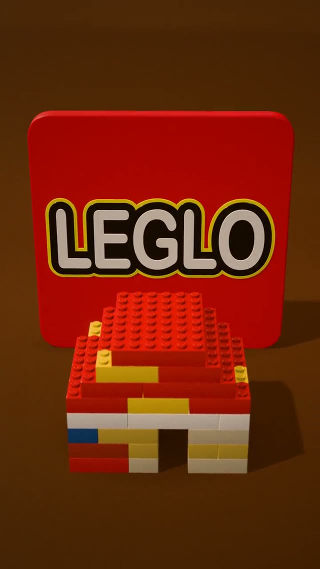 LEGLO: KI-generierter 3D-Werbefilm für einen Hersteller von Spielzeug-Bausteinen, eine durchgehende Kamerafahrt durch 3D-Welten im Format 9:16