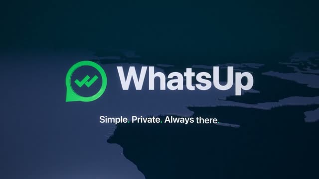 WhatsUp: KI-generierter 3D-Werbefilm für eine Messenger-App, eine durchgehende Kamerafahrt durch 3D-Welten im Format 16:9
